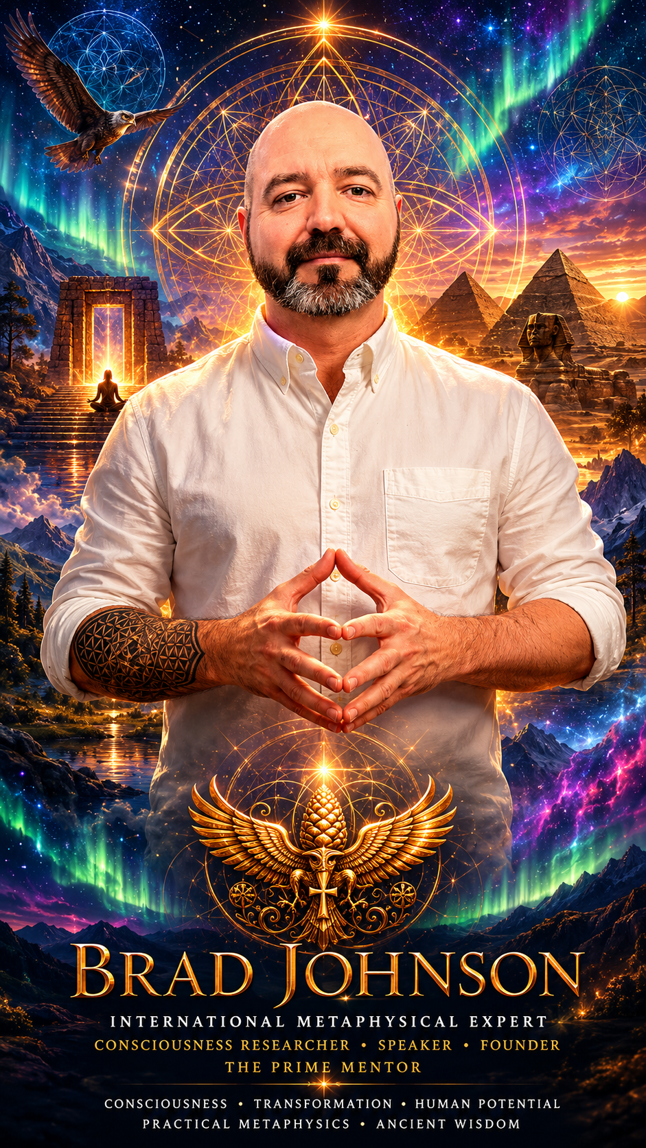 Brad Johnson, international metaphysical expert