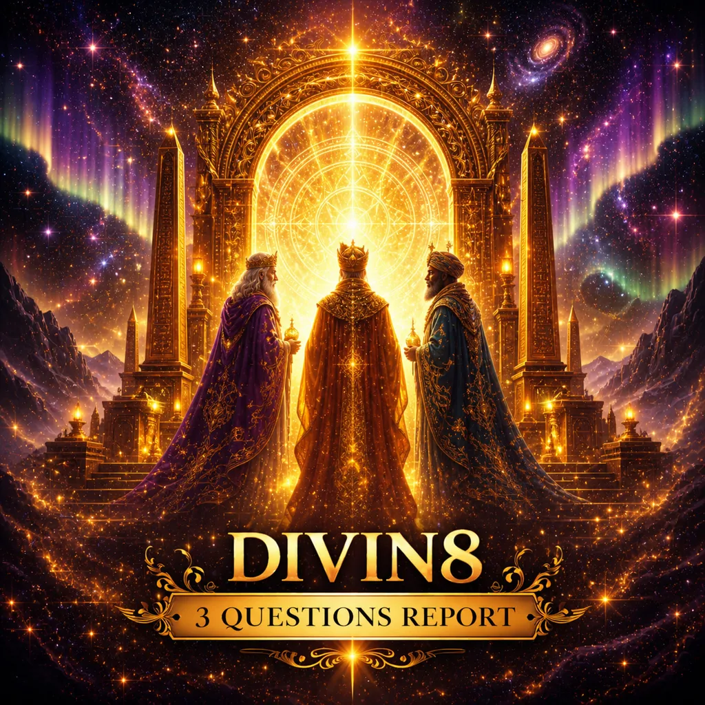 Divin8 3 Questions Report cover artwork