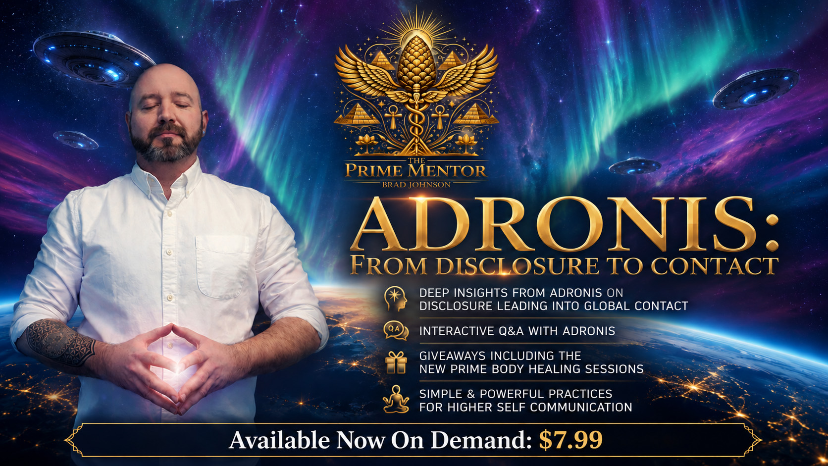 Adronis: From Disclosure to Contact on-demand webinar. Available now on demand for $7.99.